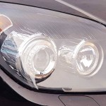 Μπροστινά Φανάρια Set Για Opel Astra H 04-09 Angel Eyes Μαύρα H7/H7 Με Μοτέρ Depo