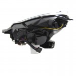 Μπροστινά Φανάρια Set Για Opel Corsa D 11-14 Tru Drl Tube Lights Μαύρα H1/H1 Sonar