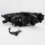 Μπροστινά Φανάρια Set Για Toyota Hilux 20+ True Drl Black Electrical True Drl Black