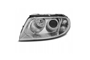 Φανάρι Μπροστινό Αριστερό Για Vw Passat 3BG 00-05 Chrome H7/H7 Tyc