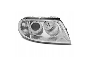 Φανάρι Μπροστινό Δεξί Για Vw Passat 3BG 00-05 Chrome H7/H7 Tyc