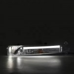 Μπροστινά Φλας Για Porsche Cayenne 957 Gts Turbo 2007-2010 Με Led Drl 2 Τεμάχια