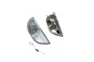 Μπροστινό Δεξί Φλας Για Fiat Seicento 01-06 Λευκό 1 Τεμάχιο Depo