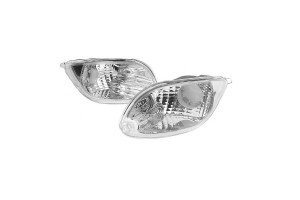 Μπροστινά Φλας Για Ford Focus 98-01 Χρώμιο 2 Τεμάχια Depo