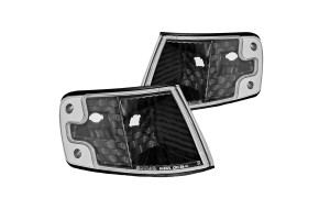 Μπροστινά Φλας Για Honda Crx 87-89 Μαύρα 2 Τεμάχια Sonar