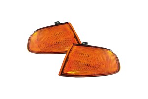 Μπροστινά Φλας Για Honda Civic 92-95 2/3D Πορτοκαλί 2 Τεμάχια Depo