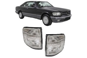 Μπροστινά Φλας Για Mercedes-Benz W126 2D 81-914 2D 2 Τεμάχια Depo