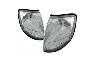 Μπροστινά Φλας Για Mercedes-Benz S-Class W140 91-98 Χρώμιο 2 Τεμάχια Eagle Eyes