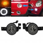 Μπροστινά Φλας Για Mini Cooper R50 / R52 / R53 01-06 Με Φώτα Θέσης Led Smoke 2 Τεμάχια