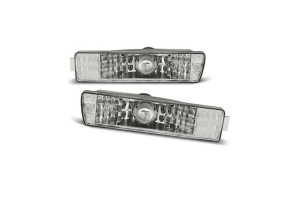 Μπροστινά Φλας Για Vw Golf 2 83-91 / Jetta 84-91 Χρώμιο 2 Τεμάχια Katuning