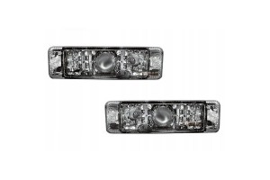 Μπροστινά Φλας Για Vw Golf 1/2 74-91 / Jetta 84-91 / Polo 86C 81-95 Χρώμιο 2 Τεμάχια Katuning