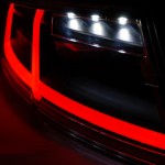 Πισινά Φανάρια Set Για Audi Tt 8J 06-14 Led Bar Dynamic Κόκκινο/Crystal Sonar