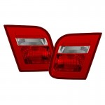 Πισινά Φανάρια Set Για Bmw 3 E46 Sedan 01-05 Led Κόκκινο/Crystal Eagle Eyes