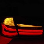 Πισινά Φανάρια Set Για Bmw 3 F30 11-15 Sedan Led Bar Κόκκινο/Crystal Depo