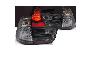 Πισινά Φανάρια Set Για Bmw X5 E53 99-03 Led Black Sonar