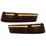 Πισινά Φανάρια Set Για Bmw 3 G20 18-22 Sedanlaser Look Red/Crystal Vland