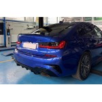 Πισινά Φανάρια Set Για Bmw 3 G20 18-22 Sedanlaser Look Red/Crystal Vland