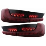Πισινά Φανάρια Set Για Bmw 3 G20 G28 M3 G80 18-22 Sedan Dynamic Signal Red/Smokel Vland