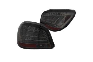 Πισινά Φανάρια Set Για Bmw 5 E60 03-07 Led Bar Smoke Junyan