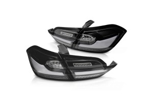 Πισινά Φανάρια Set Για Ford Fiesta 2017-2021 Led Bar Black Junyan