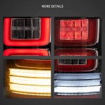 Πισινά Φανάρια Set Για Ford F150 MK13 14-20Led Bar Dynamic Black Full Led