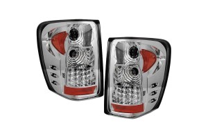 Πισινά Φανάρια Set Για Jeep Grand Cherokee 99-05 Wj Led Χρωμίου