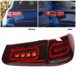 Πισινά Φανάρια Set Για Mercedes-Benz Glc C253/X253 Pre-Face To Facelift Look Full Led Bar Carner