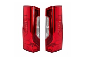 Πισινά Φανάρια Set Για Mercedes Sprinter W907 / W910 2018-2026 Full Led Κόκκινο/Smoke Carner