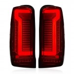 Πισινά Φανάρια Set Για MitsubishiL200 2019+ Led Bar Red Smoke