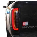 Πισινά Φανάρια Set Για Nissan Navara D23 / NP300 2016+ Full Led Bar / Dynamic Φλας Black