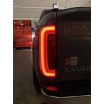 Πισινά Φανάρια Set Για Nissan Navara D23 / NP300 2016+ Full Led Bar / Dynamic Φλας Black