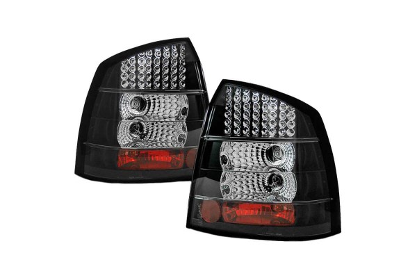 Πισινά Φανάρια Set Για Astra G 97-04 3D/5D Hatchback Ledμαύρα Sonar