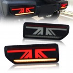Πισινά Φανάρια Set Για Suzuki Jimny Iv 18- Led Bar Dynamic Φλας Smoke Vland