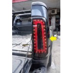 Πισινά Φανάρια Set Για Toyota Hilux Vigo 2005-2015 Led Black