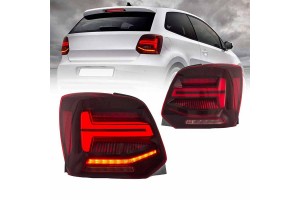 Πισινά Φανάρια Set Για Vw Polo 6R 09-14 Led Bar Dynamic Κόκκινο/Crystal Vland Πισινά Φανάρια Set Για Vw Polo 6R 09-14 Led Bar Dynamic Κόκκινο/Crystal Vland
