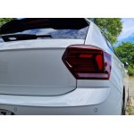 Πισινά Φανάρια Set Για Vw Polo Aw 2018+ Led R-Line Look Red/Crystal