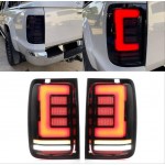 Πισινά Φανάρια Set Για Vw Amarok 10-21 Full Led Bar Dynamic Φλας Μαύρο / Φιμέ Carner