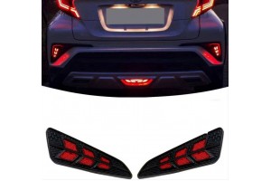 Πισινά Φανάρια Ομίχλης Για Toyota C-HR 2016-2019 Full Led Bar / Dynamic Black 2 Τεμάχια Πισινά Φανάρια Ομίχλης Για Toyota C-HR 2016-2019 Full Led Bar / Dynamic Black 2 Τεμάχια