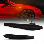 Πλαϊνά Φλας Φτερού Για Alfa Romeo 159 05-11 / Spider 06+ / Brera 06-10 Smoke Led Dynamic 2 Τεμάχια