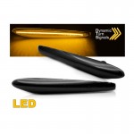 Πλαϊνά Φλας Φτερού Για Alfa Romeo 159/ Brera/ Spider 05-10 Smoke Led Dynamic 2 Τεμάχια