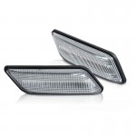 Πλαϊνά Φλας Φτερού Για Bmw Ζ3 96-02 Led Dynamic Χρωμίου 2 Τεμάχια