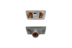 Πλαϊνό Αριστερό Φλας Φτερού Για Opel Astra H 04-10 / Corsa D 06-11 / Insignia 08-12 / Zafira B 05-14 Chrome 1 Τεμάχιο