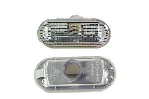 Πλαϊνό Φλας Φτερού Για Ford Fiesta 02-08 / Focus 04-08 / C-Max 03-09 Άσπρο 1 Τεμάχιο