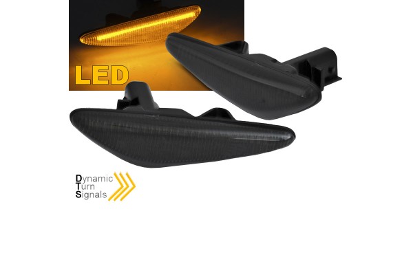 Πλαϊνά Φλας Φτερού Γιαmazda 6 Atenza Gh 08-12, RX-8 09-12, 5 Premacy Cw 10-13,MX5 Nd 15+ Led Dynamic Φιμέ 2 Τεμάχια