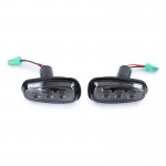 Πλαϊνά Φλας Φτερού Για Opel Astra G 98-04 / Zafira A 99-05 / Frontera B 01-04 Led Smoke 2 Τεμάχια