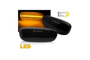 Πλαϊνά Φλας Φτερού Για Subaru Impreza 93-00Led Dynamic Φιμέ 2 Τεμάχια