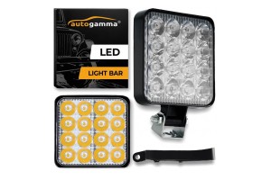 Προβολέας Εργασίας Τετράγωνος Mini FT-16 Led 12-40 Volt 50W 7000lm 6000k LEDBAR-001 1 Τεμάχιο