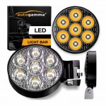 Προβολέας Εργασίας Στρόγγυλος Mini 7-Y Led 9-30 Volt 30W 2500lm 6000K LEDBAR-002 1 Τεμάχιο