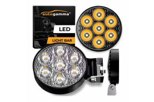 Προβολέας Εργασίας Στρόγγυλος Mini 7-Y Led 9-30 Volt 30W 2500lm 6000K LEDBAR-002 1 Τεμάχιο