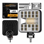 Προβολέας Εργασίας Τετράγωνος Mini 7-F 29 Led 9-40 Volt 90W 9000lm 6500k LΕDΒΑR-003 1 Τεμάχιο